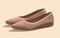 Pointed Ease For Women : Beige