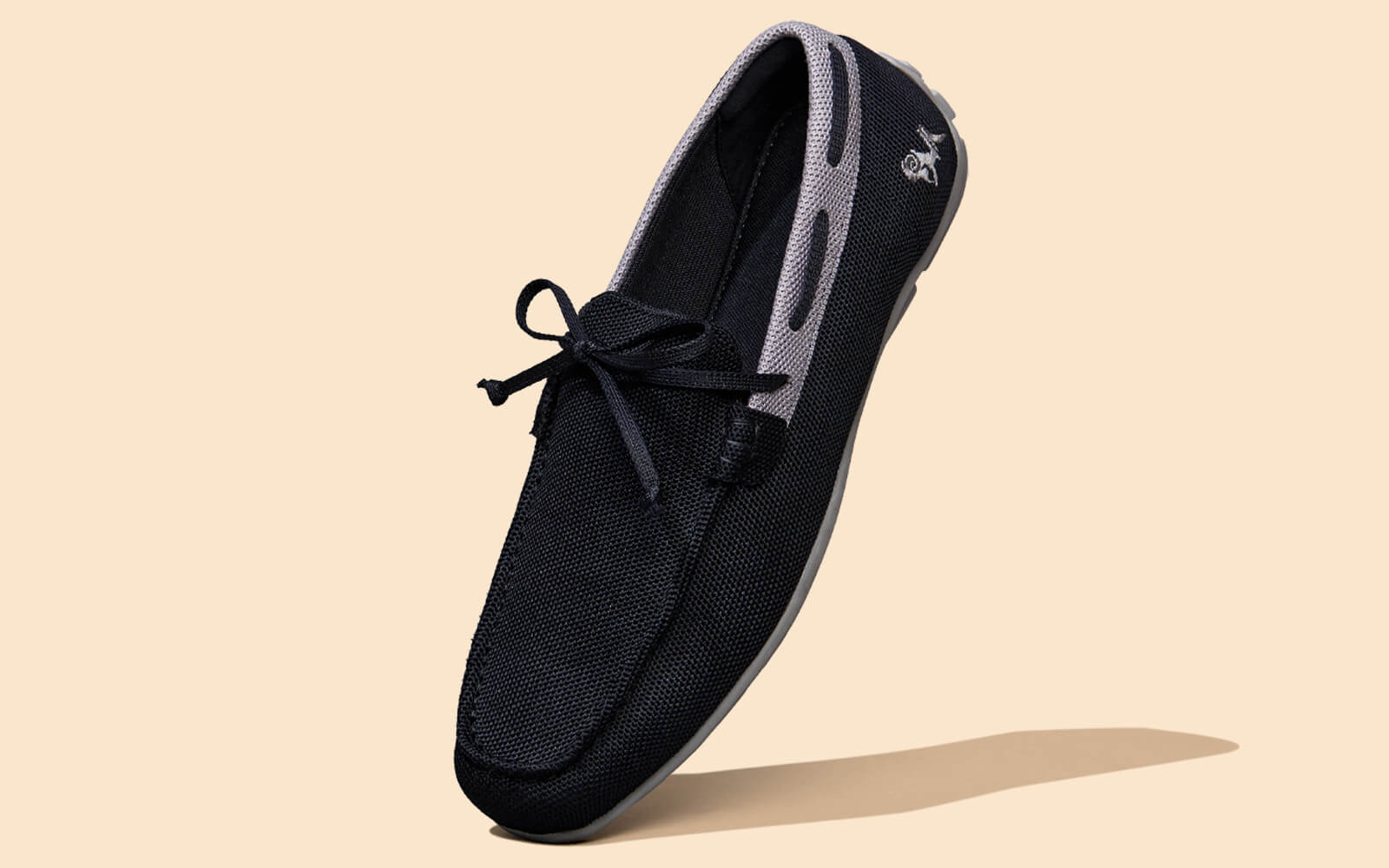 ReLive Knit Boat Loafers : Black