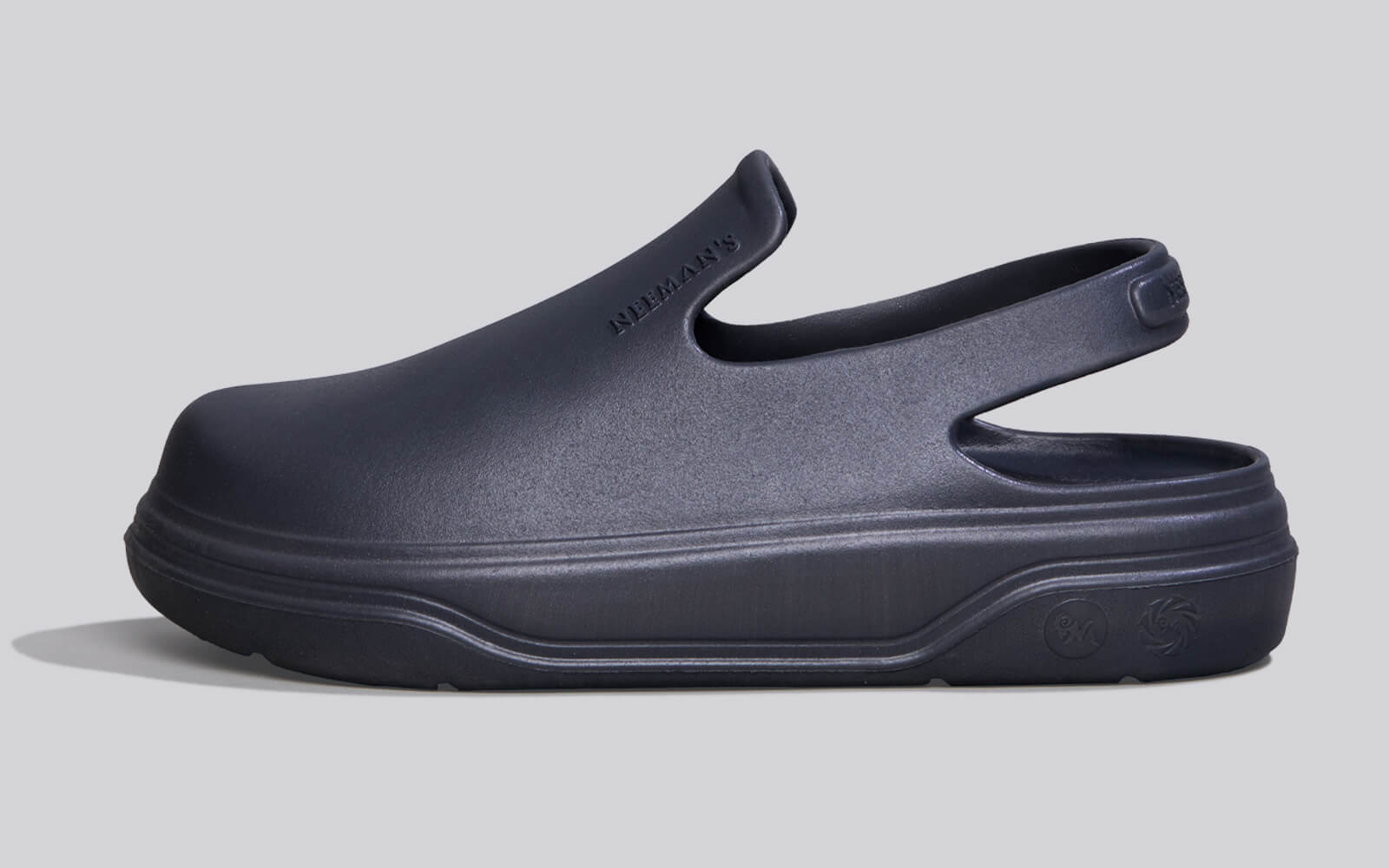 Cushers Clogs For Men : Dark Grey