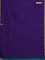 Arani semi silk saree deep violet and dual shade of green with thread woven buttas and piping border