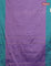 Arani semi silk saree lavender and teal green with allover silver & copper zari weaves and zari woven border