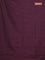 Arani semi silk saree wine shade with allover thread weaves in borderless style