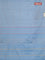 Arani semi silk saree pastel blue with allover thread weaves in borderless style