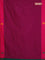 Arani semi silk saree magenta pink and dual shade of green with thread woven buttas and thread woven butta border