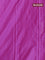Arani semi silk saree purple shade with allover silver zari weaves in borderless style