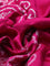 Chiniya silk saree magenta pink with allover bandhani prints
