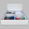 Capsule Max Bed with Box Storage (White)