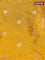 Banarasi silk saree yellow and violet with annam zari woven buttas and zari woven border