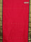 10 Yards salem silk saree reddish pink and green with zari woven buttas and zari woven korvai border