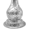 German Silver Peacock Diya Oil lamp Samayi with Peacock Top, Diya Set of 2 Pcs