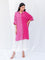 Set of 2 - Pink Summer Oversized Shirt and Palazzos