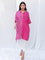 Set of 2 - Pink Summer Oversized Shirt and Palazzos