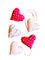 Five Heart Hanging Kids Room Decor