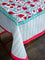 Fruits of Paradise Block Print Cotton Table Cover