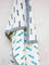 Turquoise Lighthouse Organic Cotton Dohar for Infants