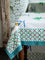 Megha Block Print Cotton Table Cover