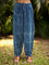 Indigo Dreams Daabu Cotton Lantern Pants
