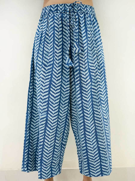 Zoya Cotton Palazzo Pants