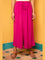 Solid Fuchsia Pink Modal Palazzo Pants