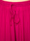 Solid Fuchsia Pink Modal Palazzo Pants