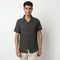 Camp Collar Half Sleeve Yarn Dyed Textured Mood Shirt