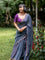 Suta Grey Pure Cotton Saree