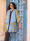Safarnama Block Printed Waterfall Reversible Shrug