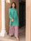 Set of 2 - Ahalya Pintuck Shirt Kurta and Palazzo
