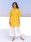 Charlotte Yellow Stripes Shirt Kurta / Dress