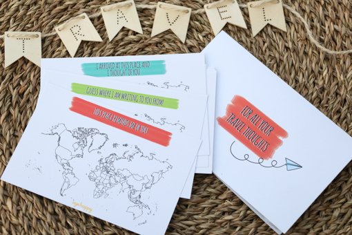 Travel Thoughts Postcards