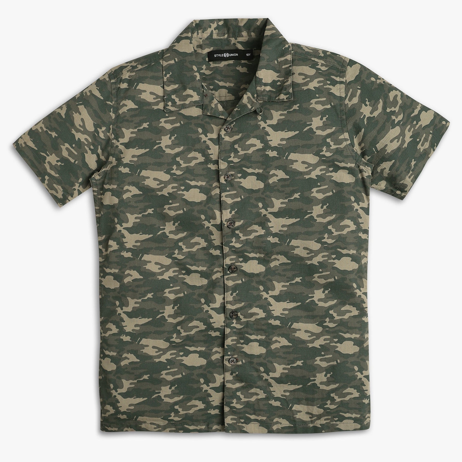 Boys Regular Fit Printed Shirt