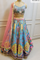 Multi Color Printed Lengha