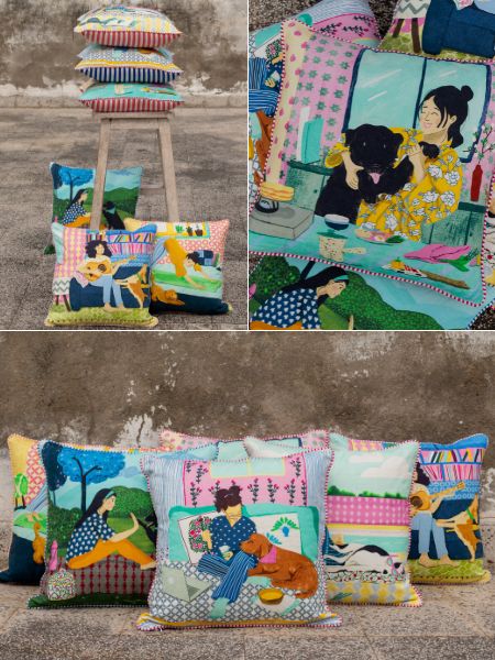 Set of 6 - Uno Cushion Covers