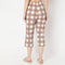 Check Print Core Lounge Capris