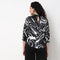 Abstract Printed Full Sleeve Top