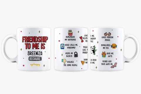 Friendship is You Mug