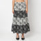 Betty Tiered Skirt With Floral All Over Print