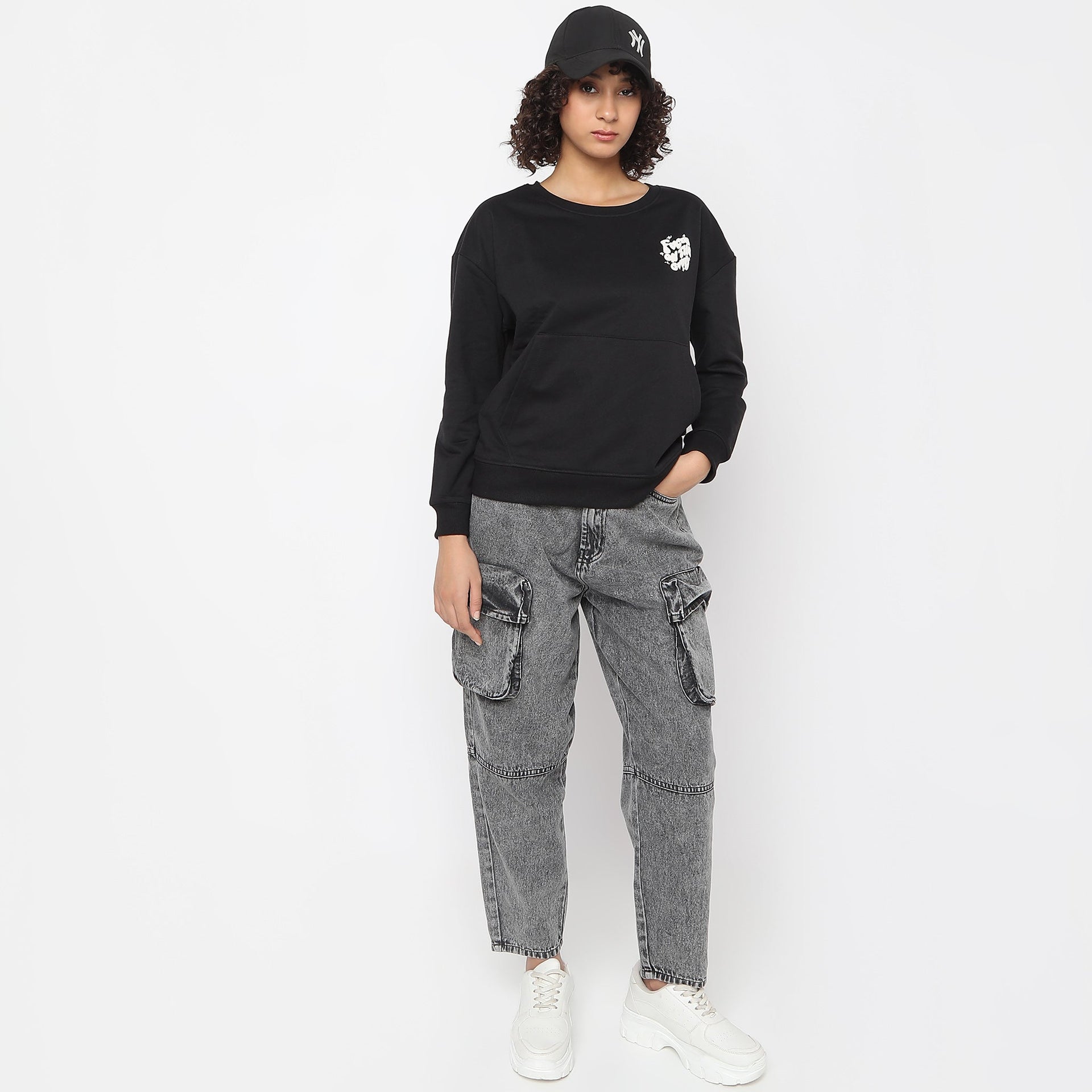 Comfort Fit Printed Sweat Tee