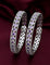 Designer Zircon Rhodhium Plated Bangles ZBGL10952