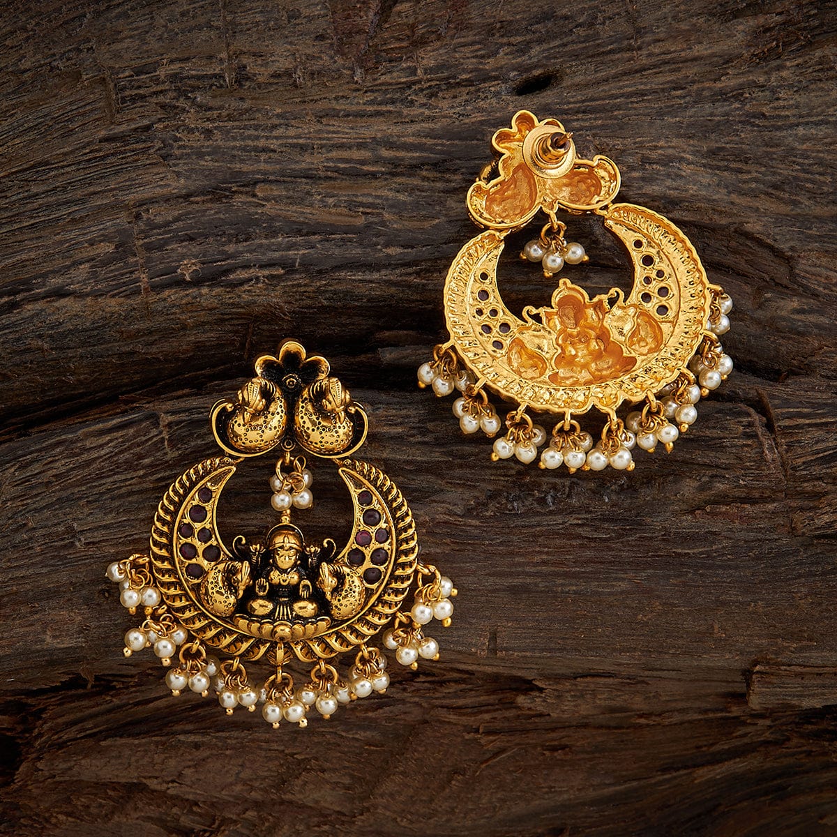 Spectrum of Grace Antique Gold Earrings