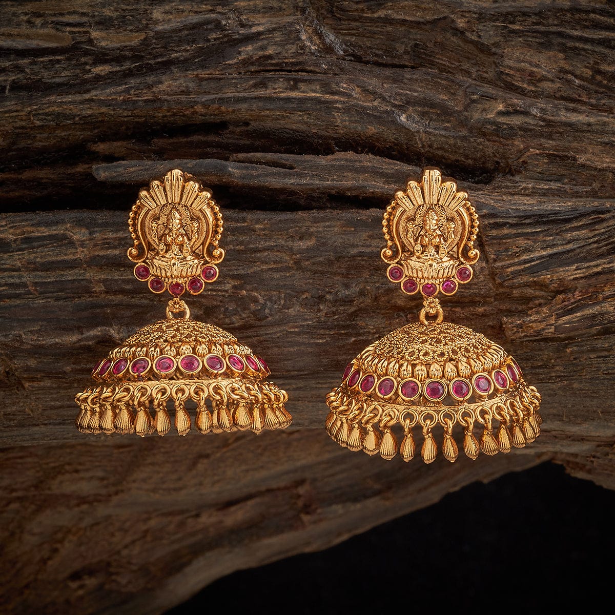 Antic gold clearance earrings design