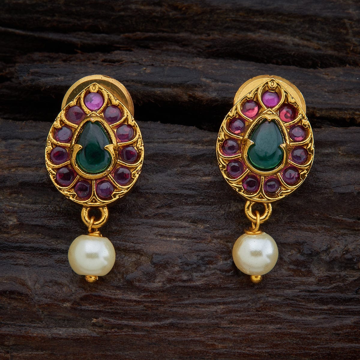 Antique hot sale pierced earrings