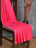Arani semi silk saree pink with copper zari wovern butta weaves in borderless style