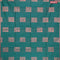 Banarasi cotton saree peacock green with copper zari woven box type buttas and piping border