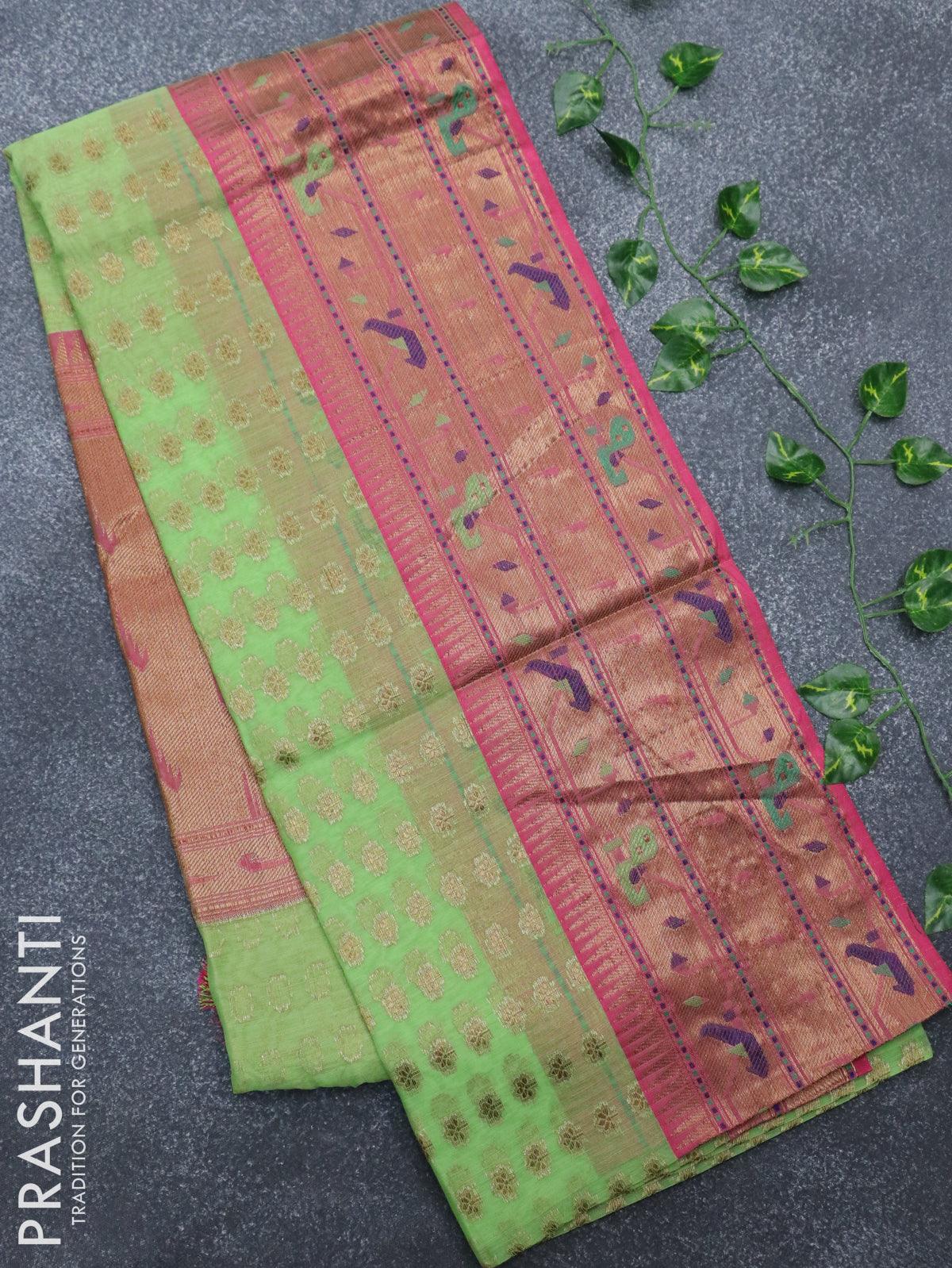 Buy womens Semi Silk Sarees Online | Ramraj Cotton