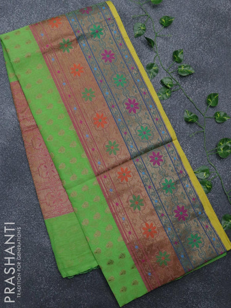 New desing half half mulmul cotton saree with blouse