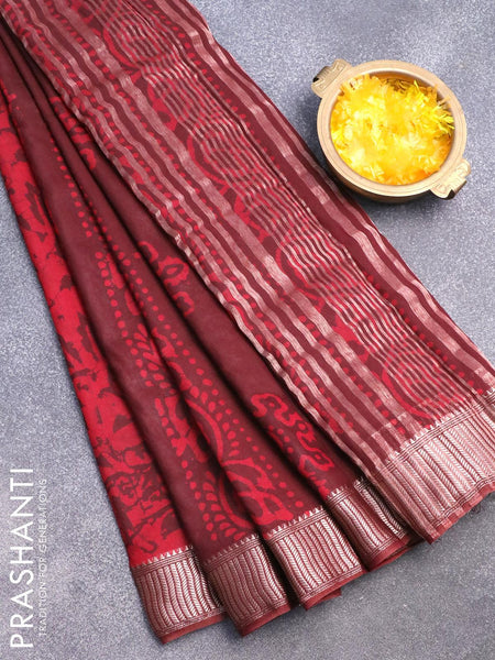 Bridal Wear Printed Pure Binny Silk Saree, 6 meter, With blouse piece at  best price in Chennai