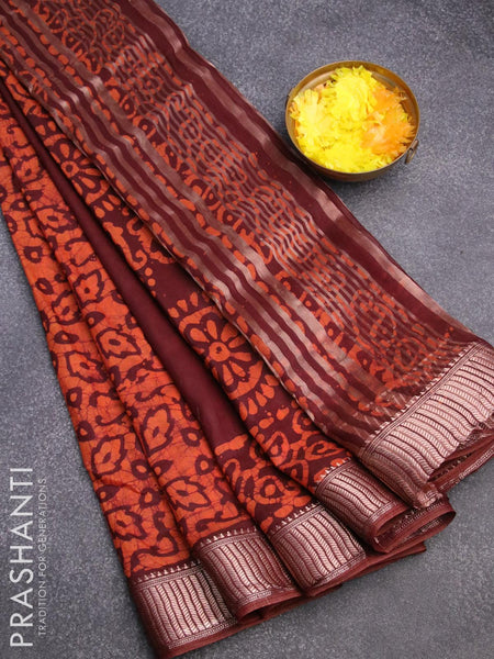 Mysore binny crepe silk saree