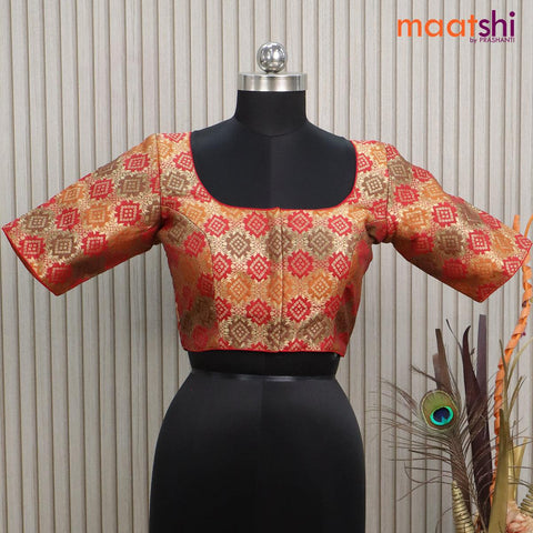 Ethnic Shimmer's Women Multicolour Haulter Neck Readymade Designer Padded  Blouse with Mirror and Stone Work