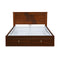 Electra Premier Bed with Hydraulic Storage (Walnut)